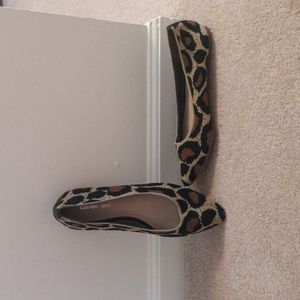Cheetah print flats